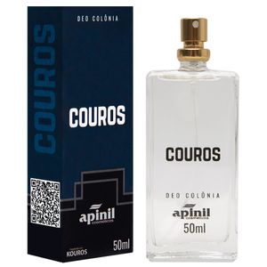 Couros Deo Colonia Masculina 50ml Apinil