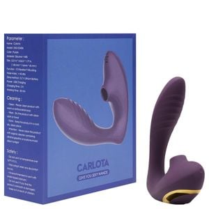 Vibrador Ponto G Pulsacao Carlota Sexy Import