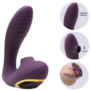 Vibrador Ponto G Pulsacao Carlota Sexy Import