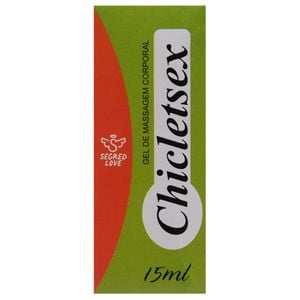 Chicletsex Gel Comestivel 15ml Segred Love