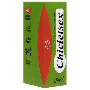 Chicletsex Gel Comestivel 15ml Segred Love