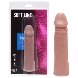 Penis De Borracha Macico 18 X 4cm Kgel