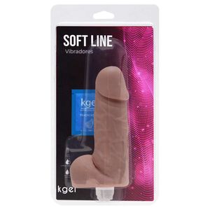 Penis Vibrador Interno 18 X 5cm Kgel