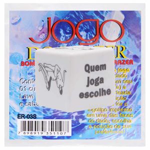 Dado Do Prazer Hetero Saquinho Diversao Ao Cubo