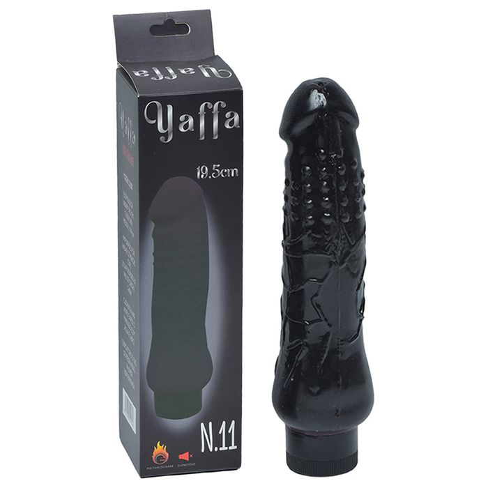 Pênis Vibrador Cyber Skyn 19,5 X 3,5cm Yaffa