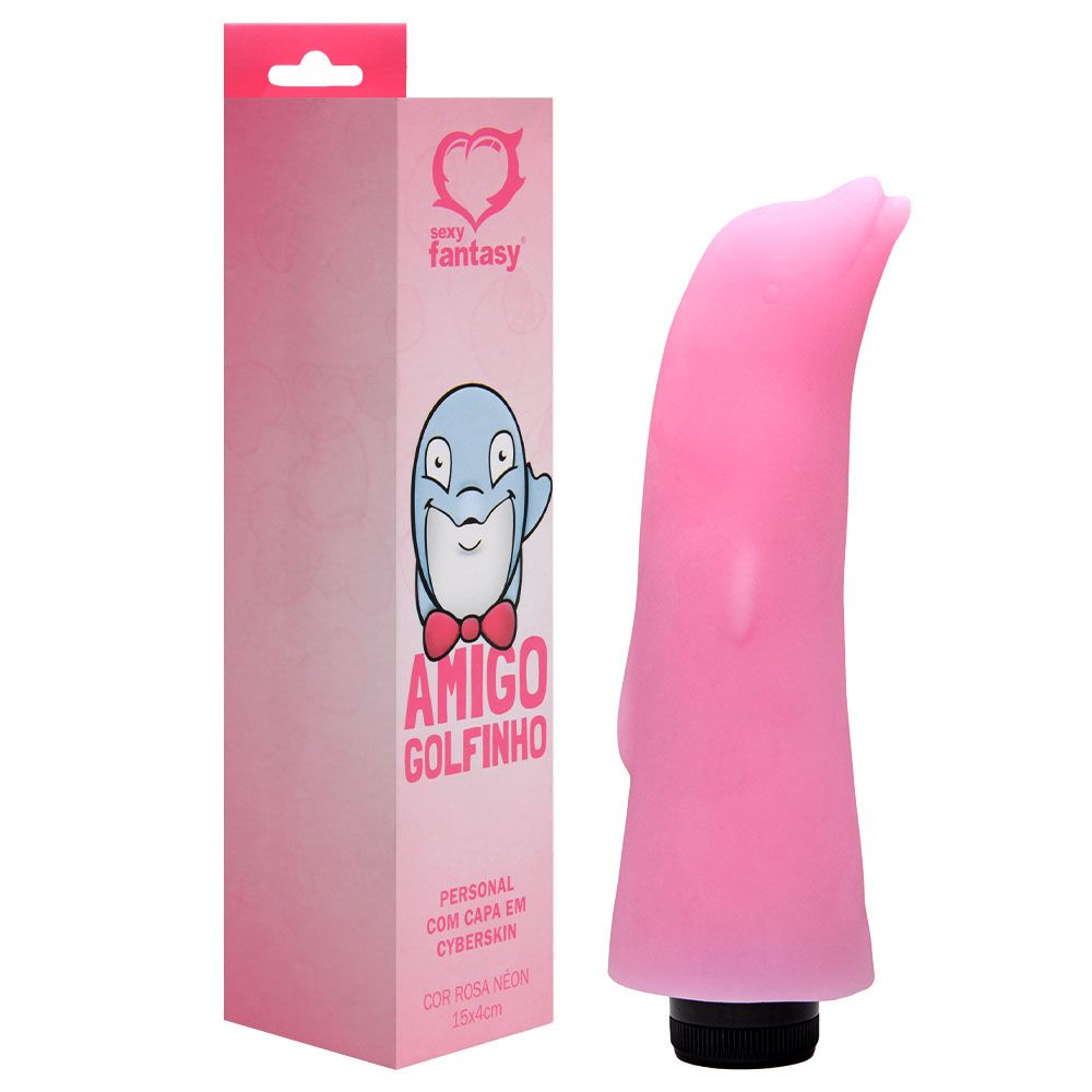 Vibrador Amigo Golfinho Cyber Sexy Fantasy