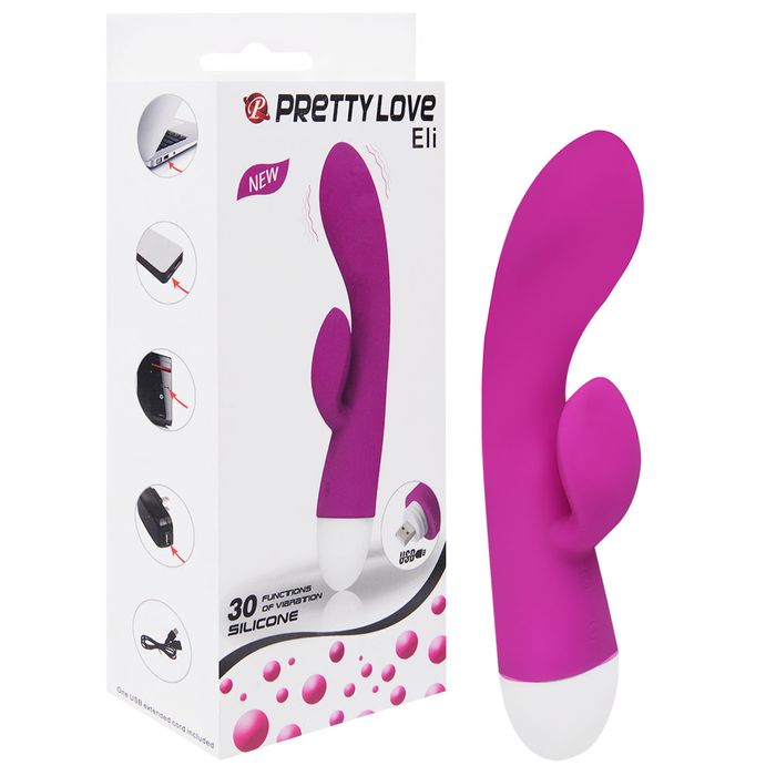 Vibrador Ponto G 30 Vibrações Eli Pretty Love Vipmix