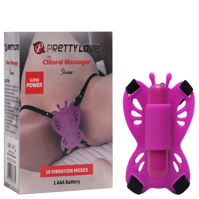 Vibrador Borboleta 10 Velocidades Pretty Love Vipmix