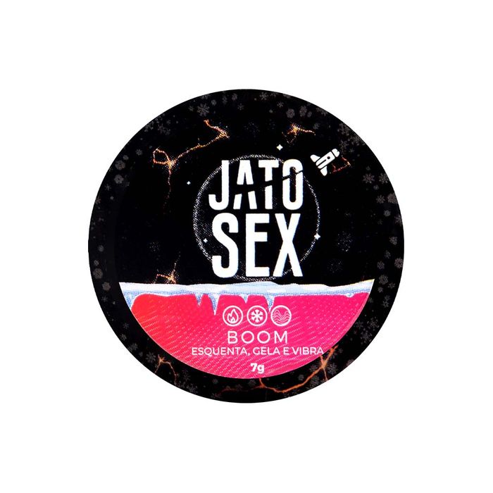 Jato Sex Boom Esquenta Gela E Vibra Gel 7g Pepper Blend Gall Sex Shop