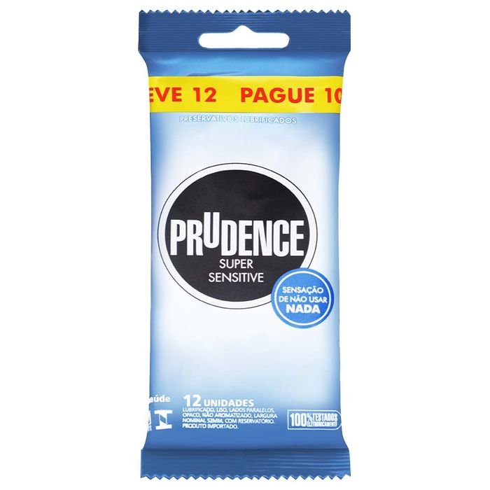 Preservativo Super Sensitive 12 Unidades Prudence