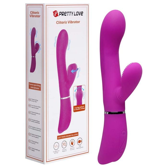 Vibrador 12 Modos Clitoris Vibrator Pretty Love Vipmix