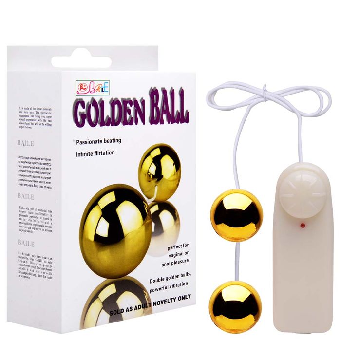 Golden Ball Vibrador Pompoar Baile Sensual Love