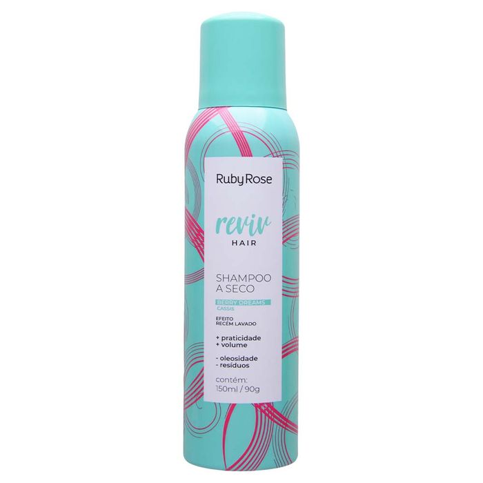 Shampoo á Seco Baunilha Reviv 150ml Ruby Rose