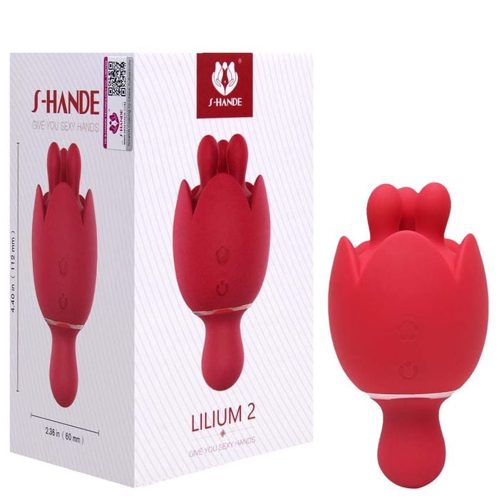 Rosa Vibrador Clitóris Lilium 2 S-hande Sexy Import