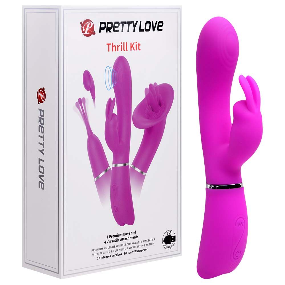 Vibrador 12 Fun es Thrill Kit Pretty Love Sexy Import Gall