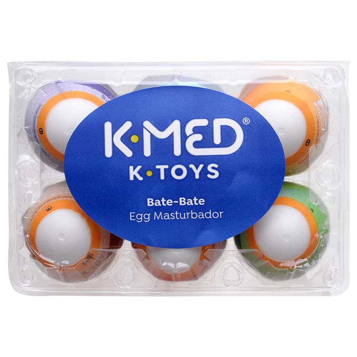 Ktoys Caixa 06 Eggs Masturbador Kmed Cimed