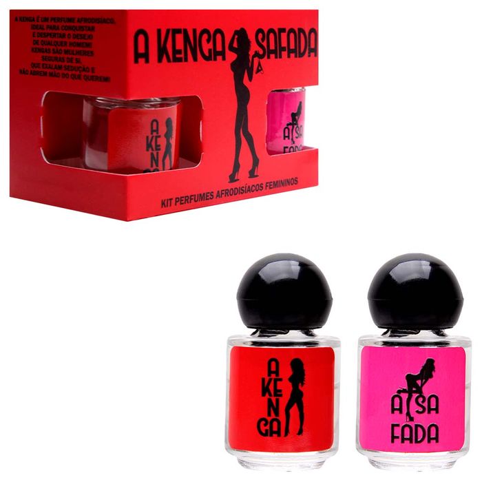 Kit A Kenga Safada Perfumes Afrodisíacos Sexy Fantasy