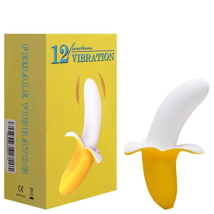Vibrador Ponto G Banana 12 Vibrações Vipmix