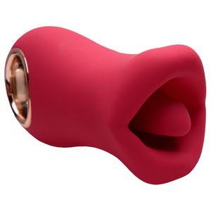 Simulador Sexo Oral Boca 10 Vibrações Vipmix