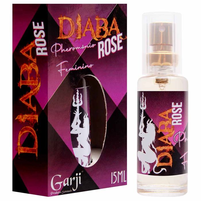 Perfume Diaba Rose Feminino 15ml Garji