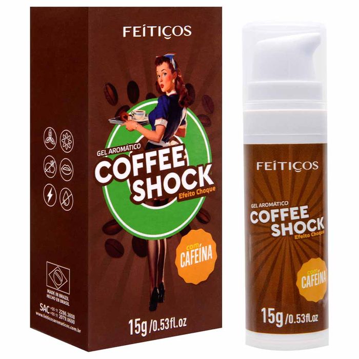Coffee Shock Gel Eletrizante Aromático 15g Feitiços