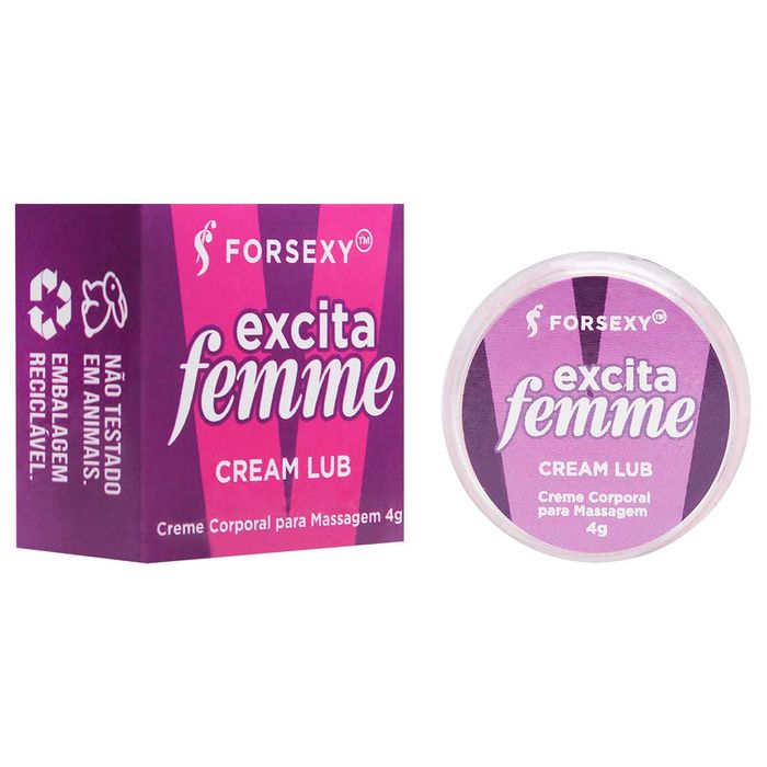Excita Femme Cream Lub Excitante Feminino 4g For Sexy