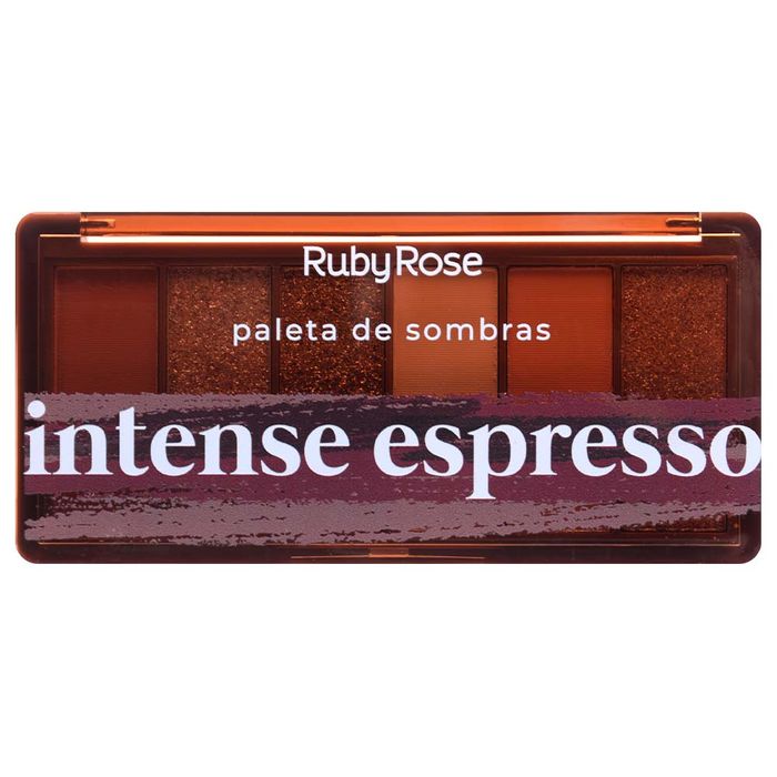Paleta De Sombras Intense Espresso Ruby Rose