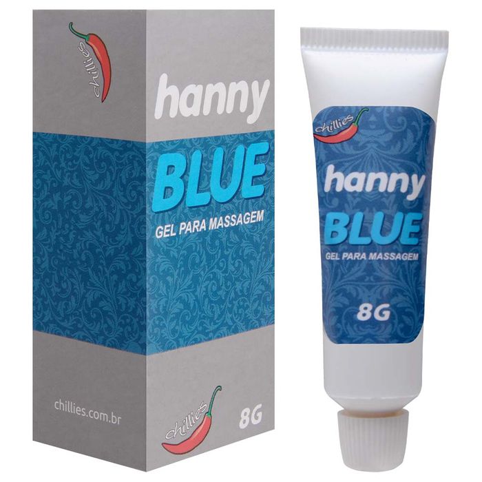Hanny Blue Gel Dessensibilizante Anal 8g Chillies