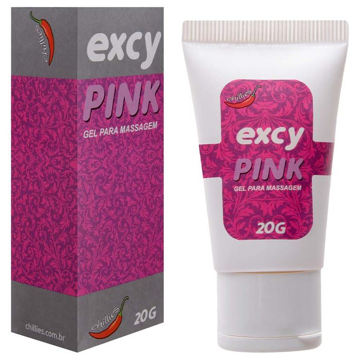Excy Pink Gel Excitante Feminino 20g Chillies