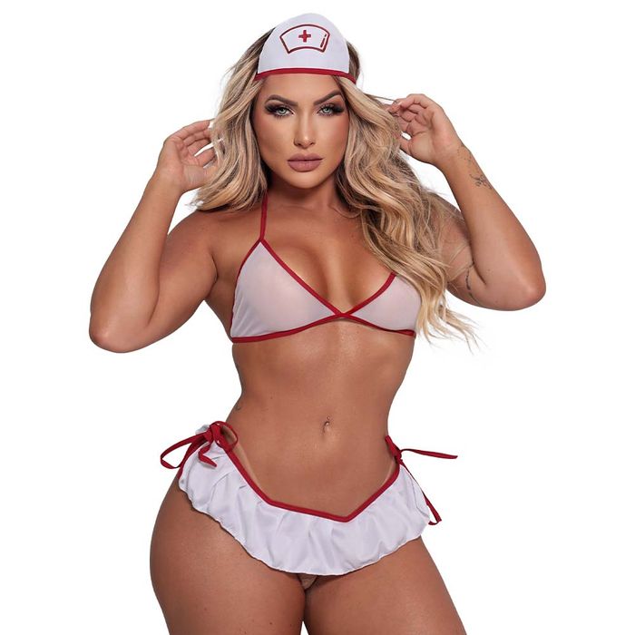 Fantasia Sensual Enfermeira Sexy Tallyta