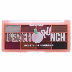 Paleta De Sombras Peach Punch Ruby Rose