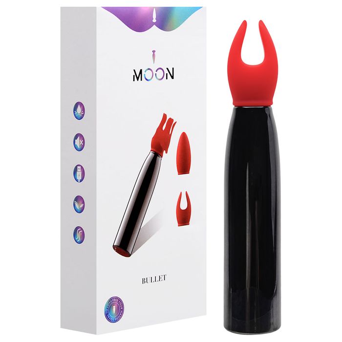 Mini Massageador 10 Vibrações Bullet I-moon Vipmix