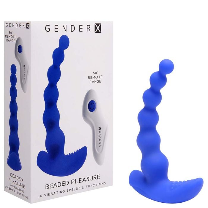 Beaded Pleasure Vibrador Com Controle Gender X