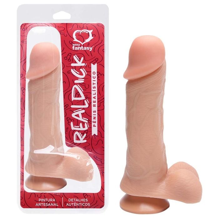 Pênis Real Dick Maciço 18 X 4,4cm Sexy Fantasy
