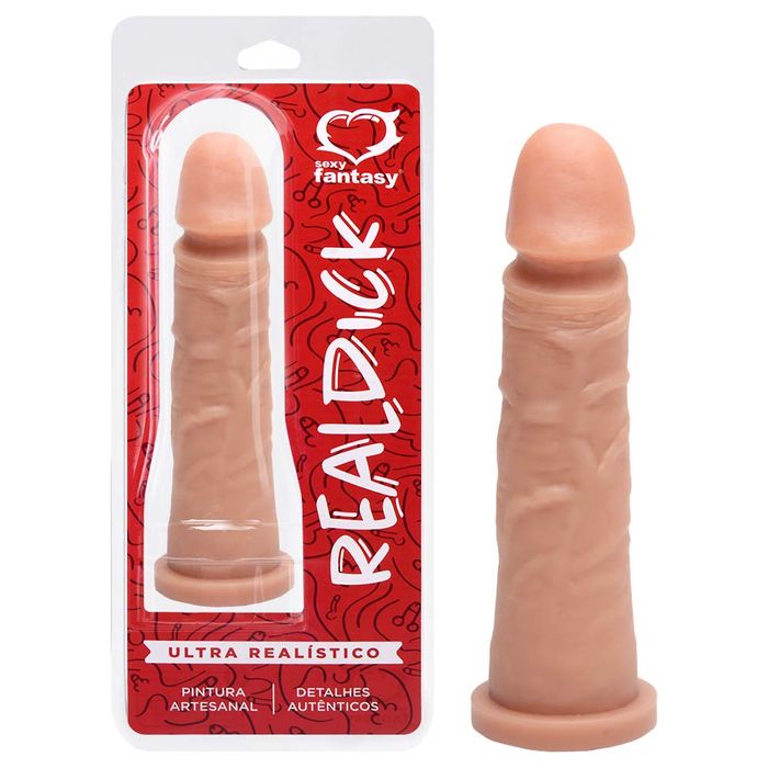 Pênis Real Dick Maciço 18,5 X 4,2cm Sexy Fantasy