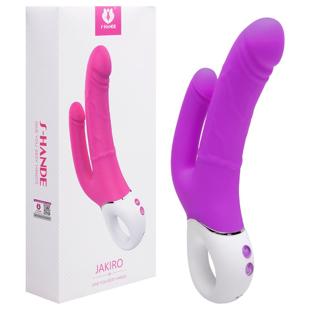 Vibrador Ponto G Plug Anal Jakiro S-hande Sexy Import