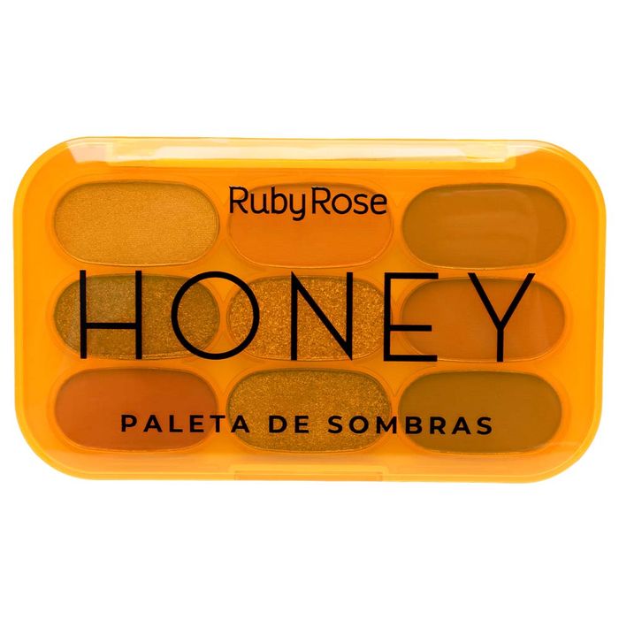 Paleta De Sombras Honey 8,4g Ruby Rose