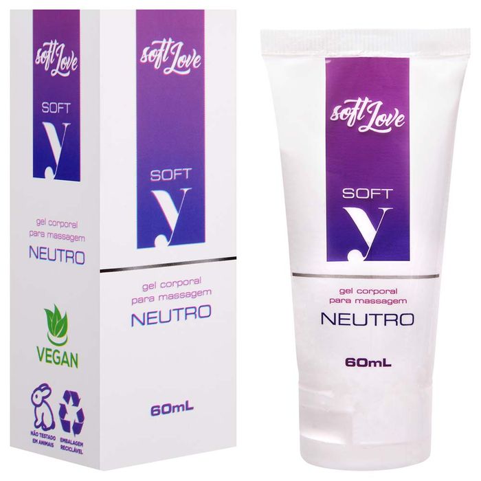 Soft Y Lubrificante Neutro 60ml Soft Love