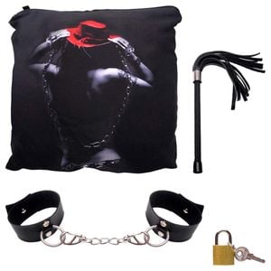 Almofada Handcuffs Com Kit Sado Dominatrixxx