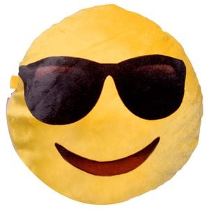 Pelúcia Emoji óculos Com Prótese Universo Da Pelúcia