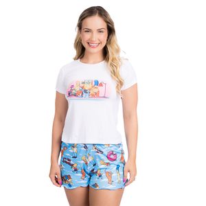 Pijama Curto Gabi Simpsons Gota De Sonho