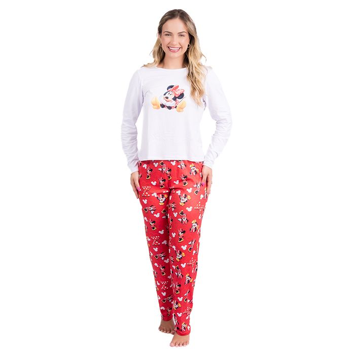 Pijama Longo Kaka Minie 3 Gota De Sonho