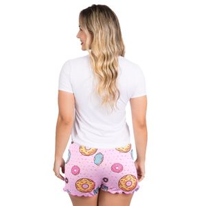 Pijama Curto Gabi Donuts Gota De Sonho