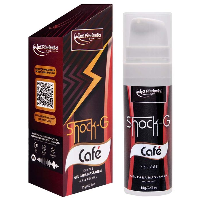 Shock-g Café Vibrador Líquido 15g La Pimienta