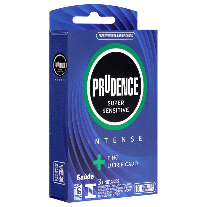 Preservativo Intense 03 Unidades Prudence