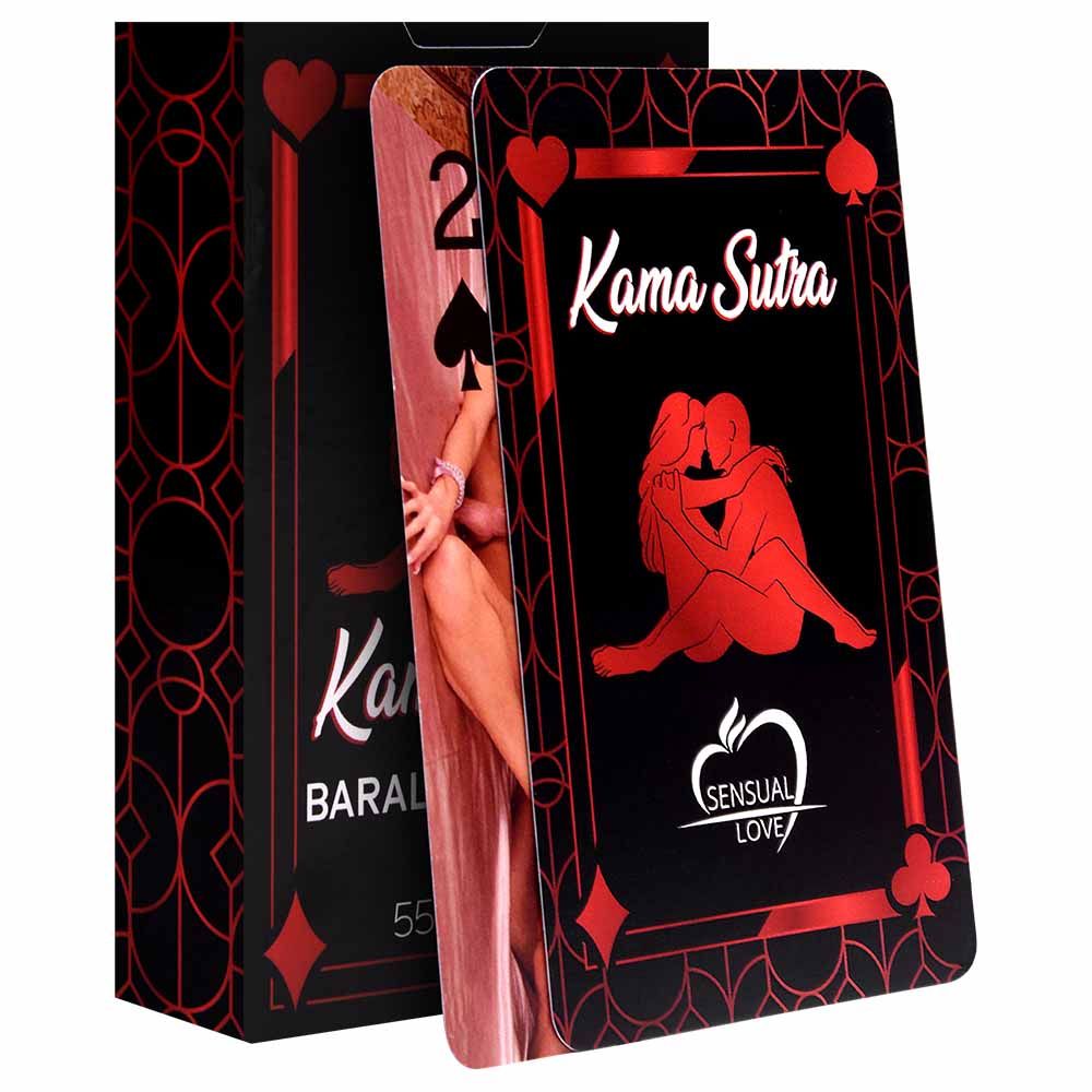 Baralho Kama Sutra Super Erótico 52 Cartas Copag Gall 8024