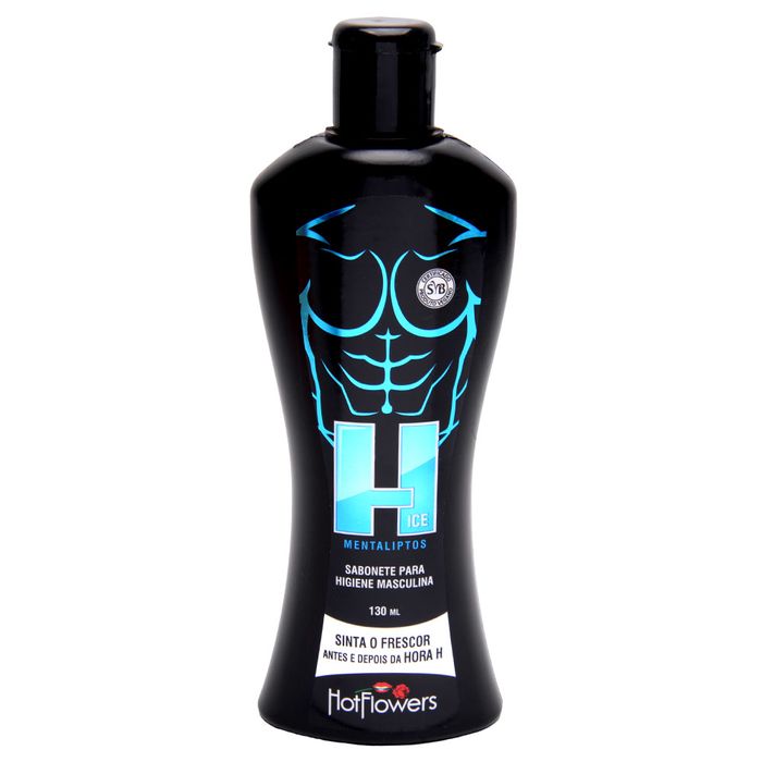 H Ice Sabonete íntimo Masculino 130ml Hot Flowers