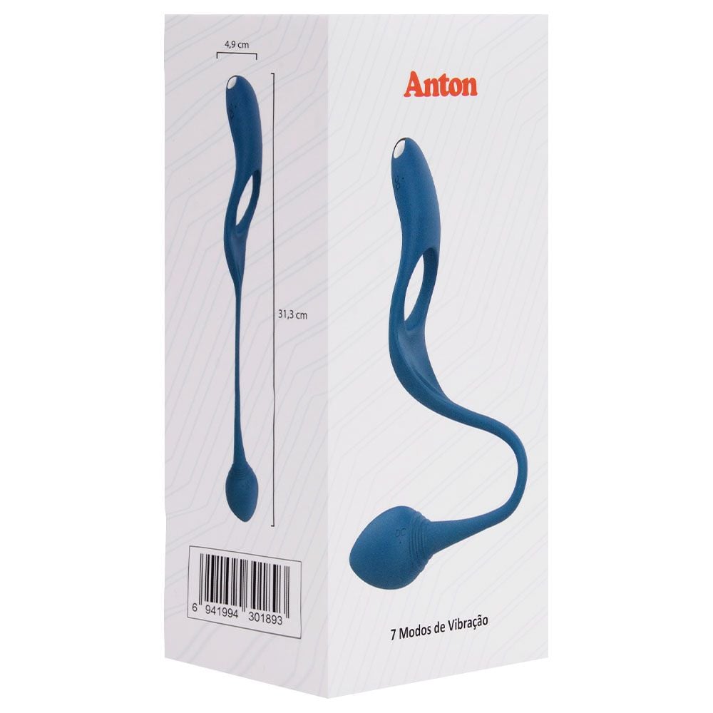 Anel Peniano Clitóris Plug Anal Antom Sexy Import - Gall