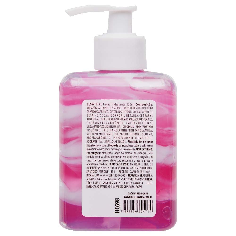 Blow Girl Gel Sexo Oral 320ml Hot Flowers - Gall