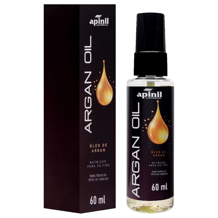 Argan Oil Nutrição Capilar 60ml Apinil